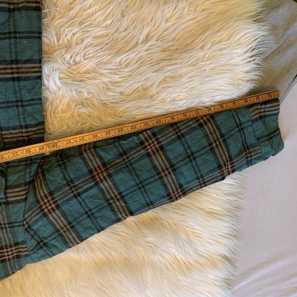 The Men's Store at Sears Size Large Plaid Button Lined Jacket Shirt Shacket - Picture 8 of 8